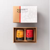 (換新包裝)[南投縣魚池鄉農會-日月潭紅茶館] 魚池農會 精選禮盒-(紅玉75g +紅韻50g)*1盒