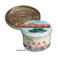 [花壇鄉艾農-艾草之家]  艾草-艾草防護薰香30卷(鐵盒)*1盒