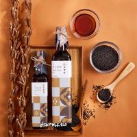 [由豐將-油蜂醬] 黑芝麻油250ml *1瓶