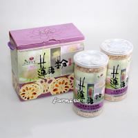 [白河區農會] 蓮藕粉百大精品禮盒-蓮藕粉(300g*2罐)*1盒